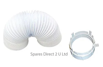 For ZANUSSI TD4100 TD4112 TD4113 TD4213W Tumble Dryer VENT HOSE & ADAPTOR  • £14.50