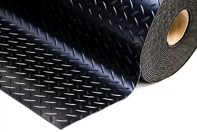 5mm Thick Heavy Duty Rubber Garage Flooring Matting Durable Free Delivery 1 2 3m • £22