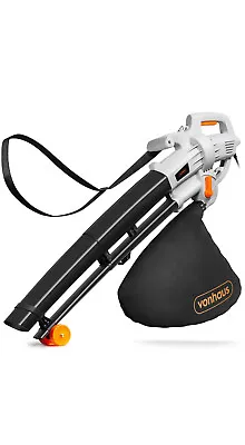 VonHaus Leaf Blower And Vacuum 3000W Collect & Clear Gardens & Patios Of Leaves • £34.99