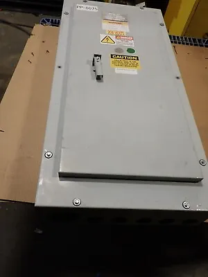 GE 200 Amp Main Breaker 3R Panelboard 208v 3 Phase AQM3422ATX 43  Outdoor P897 • $1350