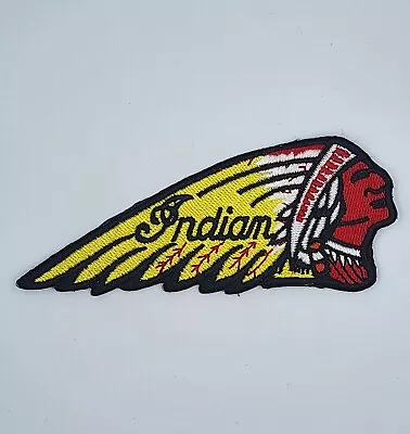 Indian Biker Y Motorcycle Vest Embroidered Patches Applique Badge Iron Sew On • $8.50