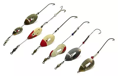 Marathon-Type Vintage Long Spinnerbait Fishing Lures Lot Of 6 Read • $17.03