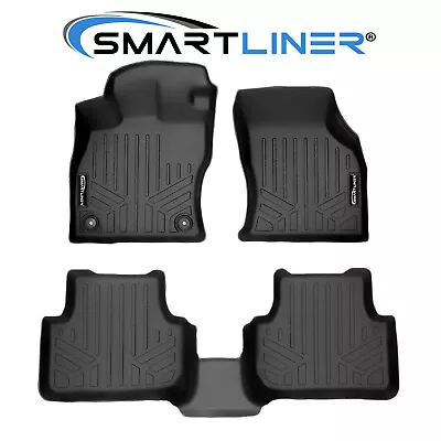 $129.99 • Buy SMARTLINER Custom Fit Floor Mats Liner Set Black For 2019-2021 Volkswagen Jetta
