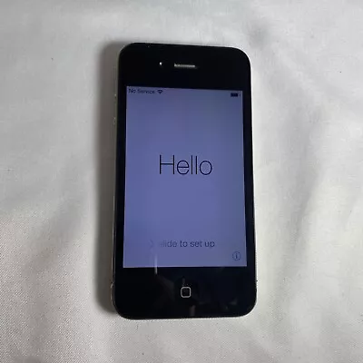 Apple IPhone 4 Black A1332 8GB Unlocked • $24.97