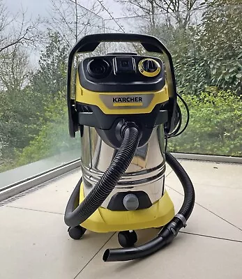 Karcher WD6 Premium Vacuum Cleaner. Registered Assembled But  Never Used. • £99