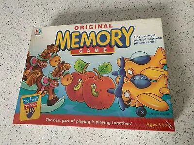 NEW SEALED Original Memory Game 2001 Matching Game  Milton Bradley • $29.99