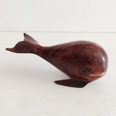 Vintage Handcarved Ironwood Whale Figurine Figure Ocean Sea 5  • $13.45