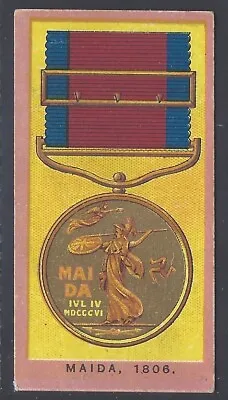 Wills-medals 1906-#12- Maida 1806  • £2.99