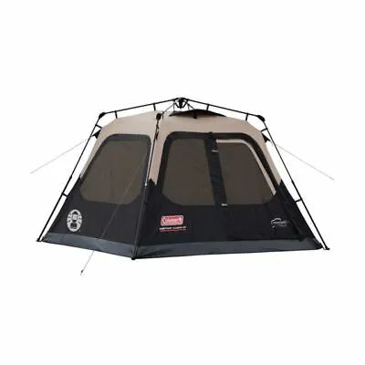 Coleman 4-Person Cabin Tent With Instant Setup For Camping Sets Up In 60 Seconds • $70