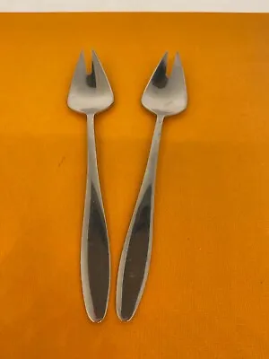 Retro / Vintage Grosvenor ☆ Buffet Forks ☆ Splayd | Spork - Two Prong Set #2 • $16