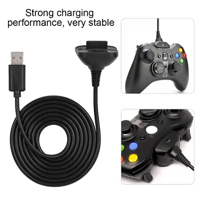 1.5m USB Charger Charging Cable Cord Lead For Microsoft XBOX 360 Controller SS • $16.40
