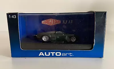 Autoart 1:43 Scale Jaguar XJ 13 Green #53541 • £125