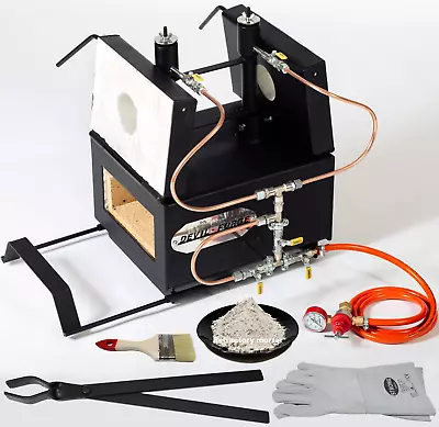 £442.44 • Buy DFPROFK2 GAS PROPANE FORGE Furnace Burner Knife Making Blacksmith Farrier UK