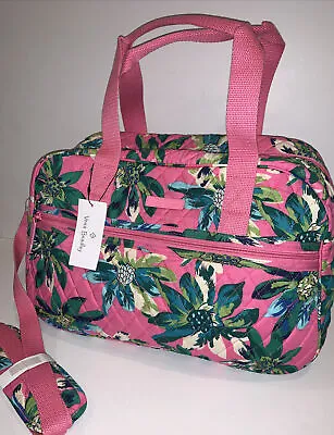 Vera Bradley Compact Traveler Bag Tropical Paradise Pattern Carry On Laptop New • $54.25