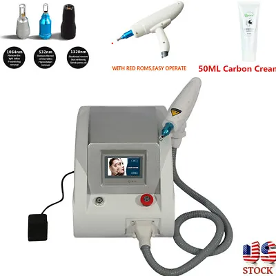 $528.99 • Buy ND Yag Laser Tattoo Removal Machine Q Switched Eyebrow Pigment Removal Freckle