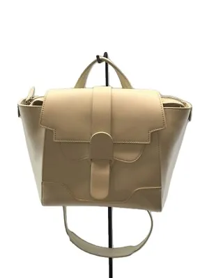 SENREVE Mini Maestra White 3Way Backpack Shoulder Bag Leather USED From Japan !! • $296.08