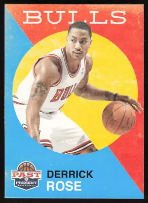 2011-12 Panini Past & Present Derrick Rose #162 Chicago Bulls • $2.99