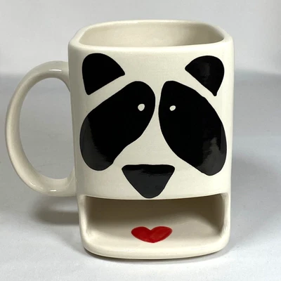 £19.43 • Buy Lenny Mud Panda Bear Ceramic Milk & Cookies Dunk Mug - Cup - Coffee - USA -Rare