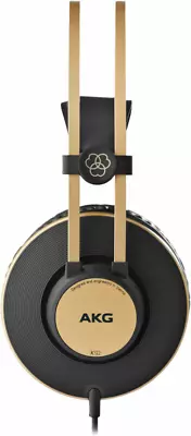 AKG K92 Over-Ear Closed-Back Monitoring Headphones Black/Gold • $63.80