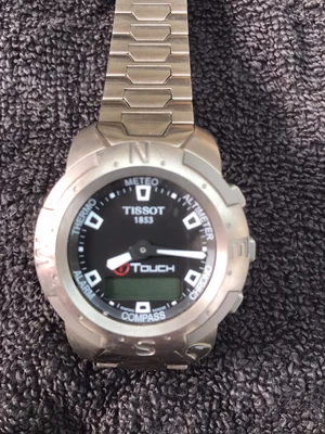 £150 • Buy Tissot T-Touch Silver Men's Watch - Z 252/352
