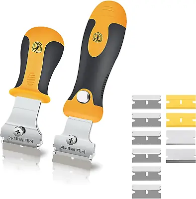 Multi-Purpose Razor Blade Scraper Set 10pcs Extra Blades Cleaning Tool - Window • $19.50