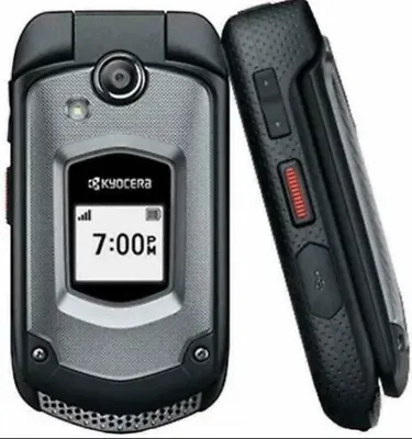 Kyocera DuraXTP E4281 PTT Black Sprint ONLY 3G Rugged GPS Camera Flip Cell Phone • $7.95