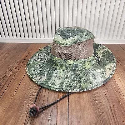 Mossy Oak Outdoor Cap Hat OSFM Camo Mesh Men Safari Boonie Hunting Fishing Sport • $15