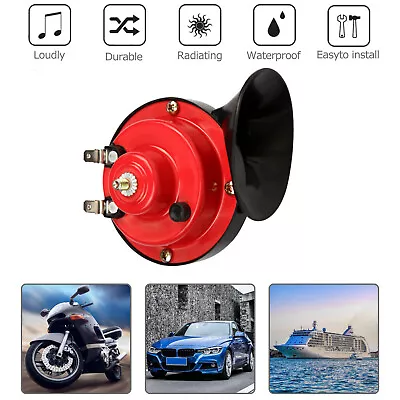 300DB Super Train Horn For Trucks SUV Car-Boat Motorcycles 12V Vehicle Universal • $8.99