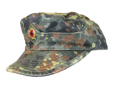£9.99 • Buy Genuine German Army Issued BUNDESWEHR Flecktarn Camo Field Cap, Many Sizes