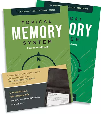 Topical Memory System: Hide God's Word In Your Heart • $18.36