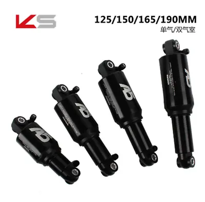 KS Bicycle Soft Rear Shock Absorber Device MTB Suspension Shock Double Air Room • $148.42