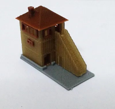 Outland Models Train Railway Layout Wood Style Signal Tower / Watchtower Z Scale • $7.99