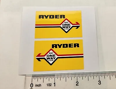 Tiny Tonka Ryder Box Truck Stickers For Tiny Tonka Truck Pair 1978 Vintage • $4.99