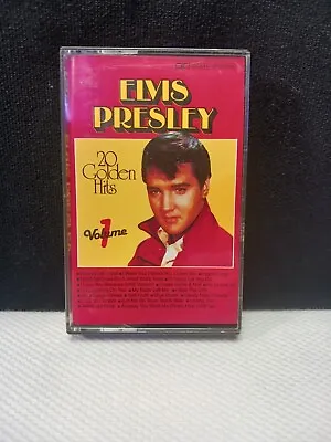 Elvis Presley 20 Golden Hits Volume 1 Music Cassette Tape • $2.88