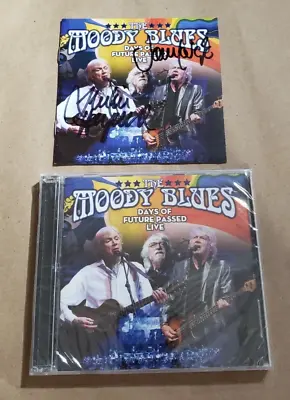 The Moody Blues Days Of Future Passed John Lodge Justin Hayward Signed Card & CD • $79.99