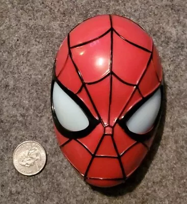 3DLightFX Marvel Spiderman Mask 3D Deco Light Red 2019.works HALLOWEEN👍 BELT V2 • $8