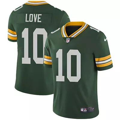 Green Bay Packers Jordan Love #10 Nike Men's Unofficial Game Jersey • $38.99