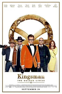  Kingsman;Golden Circle ..Colin Firth..Classic Movie Poster Various Sizes • £4.49