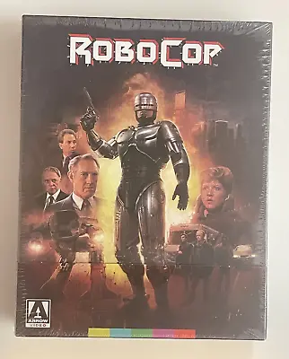 Robocop (Blu-ray 1987 Limited Edition) Arrow Poster Book Slipcase Region A • $85