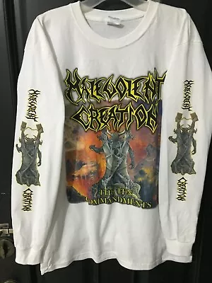 Malevolent Creation Long Sleeve XXL Shirt Hypocrisy Pestilence Grave Dismember • $35