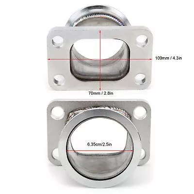 $37.82 • Buy Flange Adapter For T3 4- To 2.5in V-Band Stainless Steel Conversio