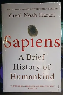 Sapiens : A Brief History Of Humankind By Yuval Noah Harari  BRAND NEW • $8.50