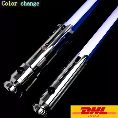 Star Wars Lightsaber Force FX Ahsoka Tano Clone Wars Dueling Metal Handle RGB • £355.11