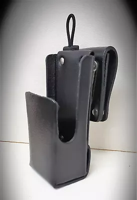 Motorola APX6000/8000 1.5 Hard Leather Two Way Radio Case Holder Holster USA • $59.71