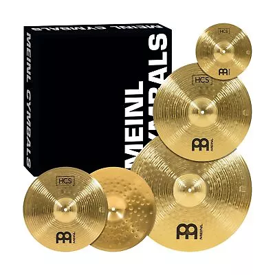 Meinl Cymbal Set Box Pack With 14” Hihats 20” Ride 16” Crash • $261.22