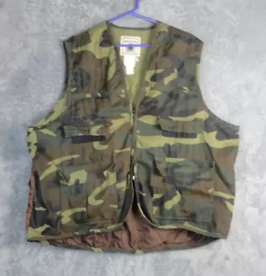 NORTHWEST TERRITORY Camo Hunting Vest  Mens 2X • $14.99