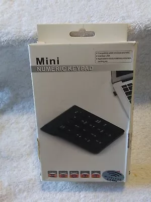 Wireless Numeric Keypad 18 Keys Numpad With 2.4G Mini USB Receiver Number Pad  • $12