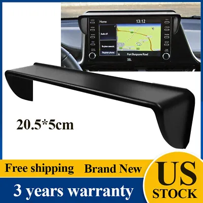 Black Car GPS Navigation Hood Visor Radio Sun-ShadeAnti-Glare Cover Accessories • $10.16