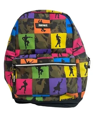 FORTNITE The Multiplier Backpack Zipper 2 Pocket Book Bag Laptop Sleeve • $11.11