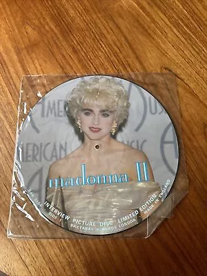 Madonna II Vinyl Record Picture Disc Interview 1980s • £9.99